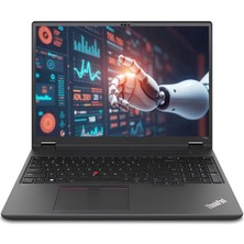 Lenovo Thinkpad P16 21KX003BTX04 Ultra7 155H 32GB 1tbssd+2tbssd RTX1000 16" Fhd+ W11P Dizüstü Iş Istasyonu