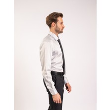 Karaca Erkek Regular Fıt Gömlek-Açık Gri
