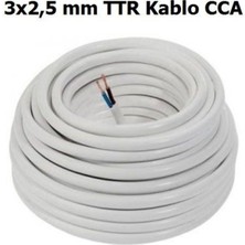 3x2,5 mm Ttr Kablo Cca
