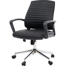 Ofis Petek Yönetici/makam/müdür Koltuğu Deri Siyah