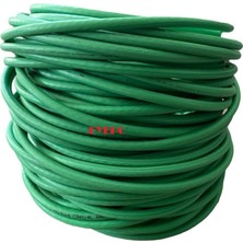 100 Metre Yeşil Rg6 U6 Dış Ortam Özel Üretim Uydu Çanak Anten Kablosu