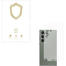 Microcase Samsung Galaxy S23 Ultra ile Uyumlu Tpu Arka ve Yan Nano Koruma- EKM115