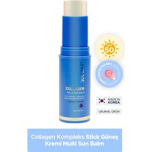 Lebelage Kuru Cilt Için Çizgi Karşıtı Stick Güneş Koruyucu Collagen Sun Balm Spf 50 /pa