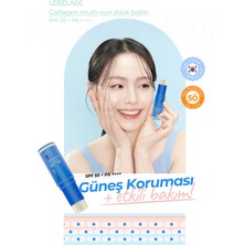 Lebelage Kuru Cilt Için Çizgi Karşıtı Stick Güneş Koruyucu Collagen Sun Balm Spf 50 /pa