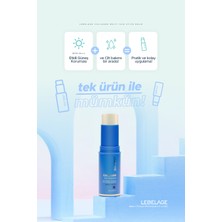 Lebelage Kuru Cilt Için Çizgi Karşıtı Stick Güneş Koruyucu Collagen Sun Balm Spf 50 /pa