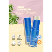 Lebelage Kuru Cilt Için Çizgi Karşıtı Stick Güneş Koruyucu Collagen Sun Balm Spf 50 /pa