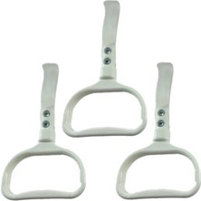 Caraks Araç Içi Tutamaç El Tutamağı Askılık Çok Amaçlı Tofaş Dolmuş Otobüs El Tutamacı Beyaz 3 Adet