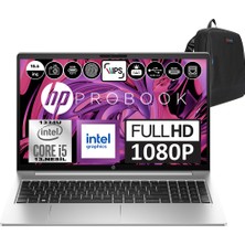 Hp Probook 450 G10 Intel Core I5 1334U 32GB 4tb SSD Intel® Iris® Xᵉ Freedos 15.6" Fhd Taşınabilir Bilgisayar 9B9H3EAF09 + Weblegelsin Çanta