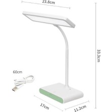 Wellhise Weidasi Masa Lambası Type-C Kablolu ve Şarjlı Ledli  Masa Lambası WD-6047