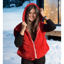 Pabtex Pandamke Yumuşacık ve Trend: Peluş Yelek