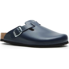 Comfortfüsse / Capri-N - Deri Sabo Terlik ( Lacivert Cilt Deri )