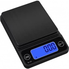 Wellhise Hassas Terazi 300GR / 0.01G Siyah Işıklı Ekran Mücevher,bozuk Para,takı,mutfak Terazisi