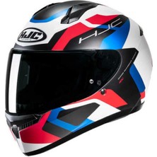 C10 Kapalı Kask Tıns Hrc Renk MC21SF Şeffaf Vizör