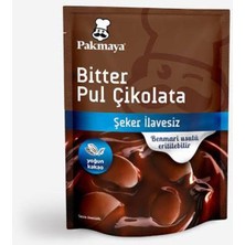 Pakmaya Şekersiz Bitter Pul Çikolata 70 gr