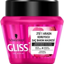 Gliss Uzun Saçlara Özel Supreme Length Saç Bakım Maskesi 300ml – Biotin Kompleksi & Şakayık Çiçeği Özü | Yıpranmış Uzun Saçlar Için