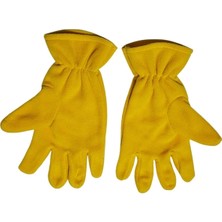 Kostüm Sarayı Çocuk Sarı Polar Eldiven