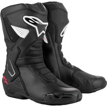 Alpinestars Stella SMX-6 V3 Korumalı Kadın Motosiklet Botu Siyah  Beyaz  Pembe