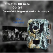 Wair Teknoloji Foto Kapan 1080P Takip Kamerası Gece Görüş IP66 Kızılötesi Avcılık Kamerası