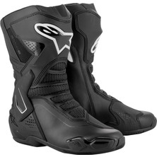 Alpinestars Stella SMX-6 V3 Korumalı Kadın Motosiklet Botu Siyah  Beyaz
