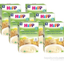 Hipp Organik Pirinçli Tahıl Bazlı Kaşık Maması 200 gr - 6'lı