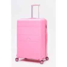 Elatae Premium Polipropilen Büyük Boy Kırılmaz Valiz V305