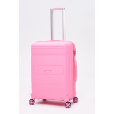 Elatae Premium Polipropilen Orta Boy Kırılmaz Valiz V305