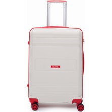Elatae Premium Polipropilen Kırılmaz 2'li Valiz Seti Orta Boy - Kabin Boy V305