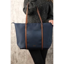 Çildan Womens Londra Model Büyük Boy El Kol ve Omuz Çantası