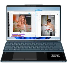 Lenovo Yoga Book 9 Notebook Intel Ultra 7 İŞLEMCI/32GB Ram/1tb Ssd/13.3"/oled/win 11/laptop