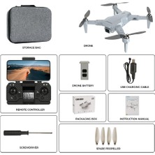 Oyuncakmatik Rc Quadcopter Katlanabilir Otomatik Dönüş Geri Takip Özellikli 4K Video Wifi Kamera Fpv Drone