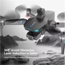 LH LH-X75PRO Kumandalı Drone 5g Wifi 4K Hd Kamera 6 Eksenli Lazer Sensörlü