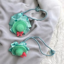 Gigi Giyim Şapka Desenli Bağlamalı Toka