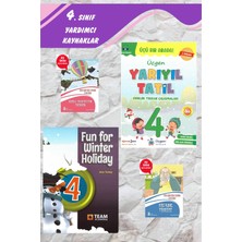 4.sınıf Yarıyıl Tatil Kitabı+Fun For Winter Holiday -2024