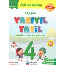 4.sınıf Yarıyıl Tatil Kitabı+Fun For Winter Holiday -2024