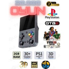 Kensa El Atarisi 3.5" Ultrahd Ekran Gamepad Retro Atari Psp/ps1/neogeo Fıfa Gta 20.000 Games Oyun Konsolu