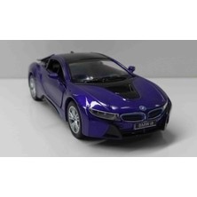 Kinsmart Dianomi Kinsmart 1:36 Ölçek Bmw I8 Çek/bırak Metal Araba