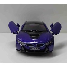 Kinsmart Dianomi Kinsmart 1:36 Ölçek Bmw I8 Çek/bırak Metal Araba