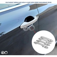 Ebal Oto Vw Passat B8 Krom Kapı Kolu 4 Kapı 2015 Üzeri P. Çelik