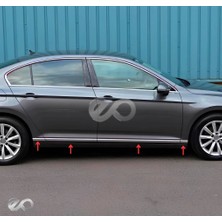 Ebal Oto Vw  Passat B8 Krom Yan Kapı Çıtası 8 Prç. 2015-2019  P.çelik