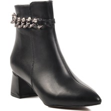 Ayakmod Poliüretan Siyah Kadın Bot