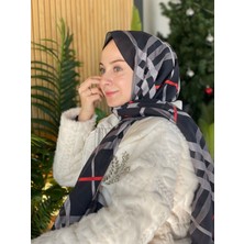 Loryan Scarf Siyah Loryan Scarf Diamond Ekose Şal