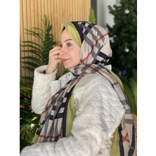 Loryan Scarf Yağ Yeşili Loryan Scarf Diamond Ekose Şal