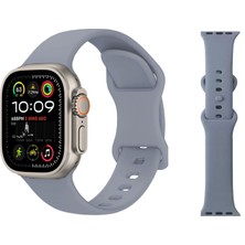 Apple Watch Ultra 49MM Kordon Şık Spor Görünüm Ayarlanabilir Esnek Silikon Strap Kayış