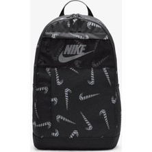 Sportive Nike Elemental Aop HO22 Unisex Siyah Desenli Sırt Çantası DQ5962-010