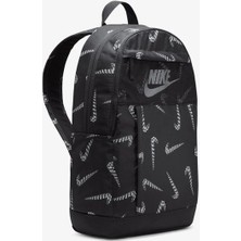 Sportive Nike Elemental Aop HO22 Unisex Siyah Desenli Sırt Çantası DQ5962-010