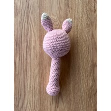 Platanus Pembe Amigurumi Çıngırak