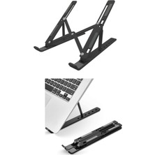 Ayarlanabilir Laptop Notebook Standı 7 Kademeli Dizüstü Bilgisayar Tablet Standı 7 Yükseklik Ayarlı