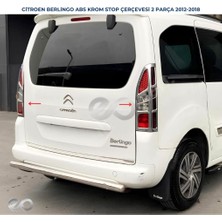 Ebal Oto Citroen Berlingo Abs Krom Stop Çerçevesi 2 Parça 2012-2018 Arası