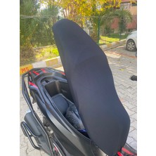 Scooter Universal  Her Modele Uyumlu Koltuk Kılıfı Düz Siyah Kaliteli