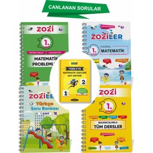 1.sınıf Canlanan Kitap Seti (Yeşil Set) 4kitap 1 Defter